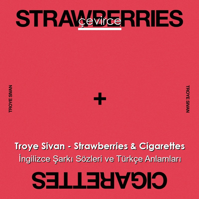 Troye Sivan – Strawberries & Cigarettes İngilizce Şarkı Sözleri Türkçe Anlamları