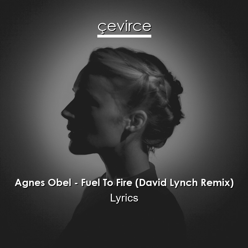 Agnes Obel – Fuel To Fire (David Lynch Remix) Lyrics