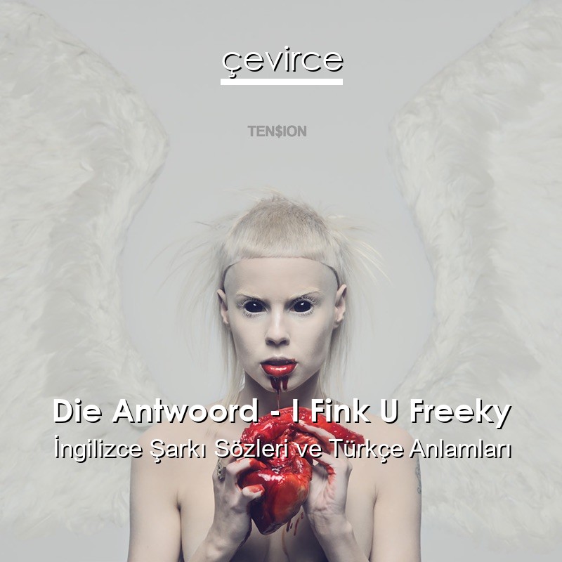 Die Antwoord – I Fink U Freeky İngilizce Şarkı Sözleri Türkçe Anlamları