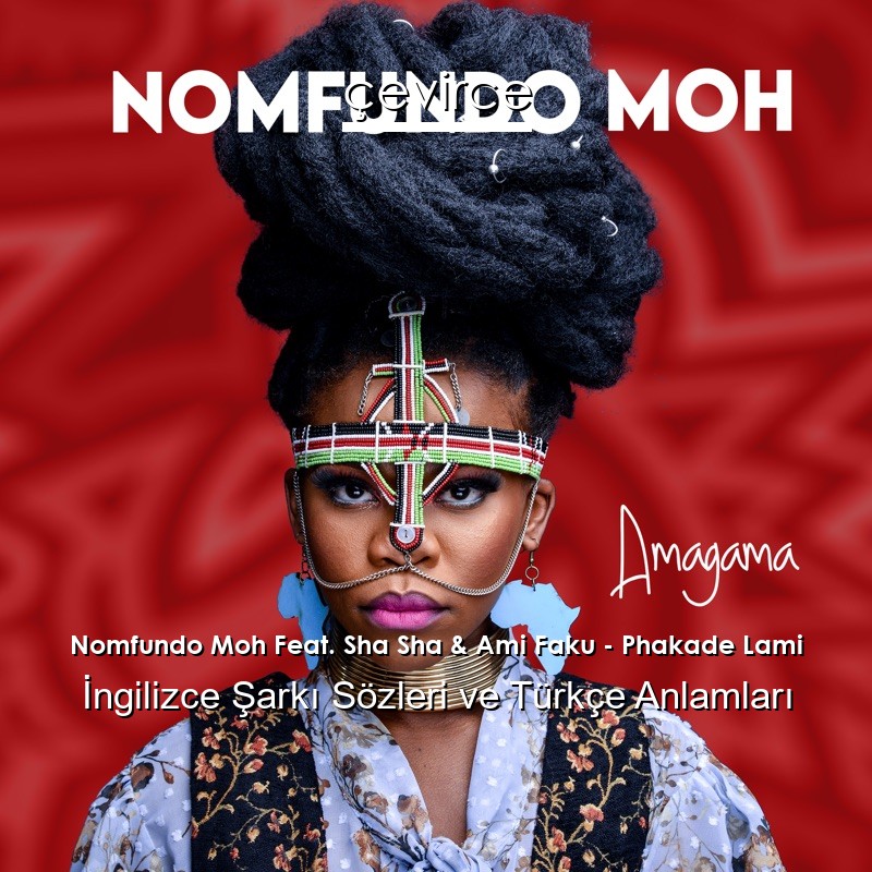 Nomfundo Moh Feat. Sha Sha & Ami Faku – Phakade Lami Şarkı Sözleri Türkçe Anlamları