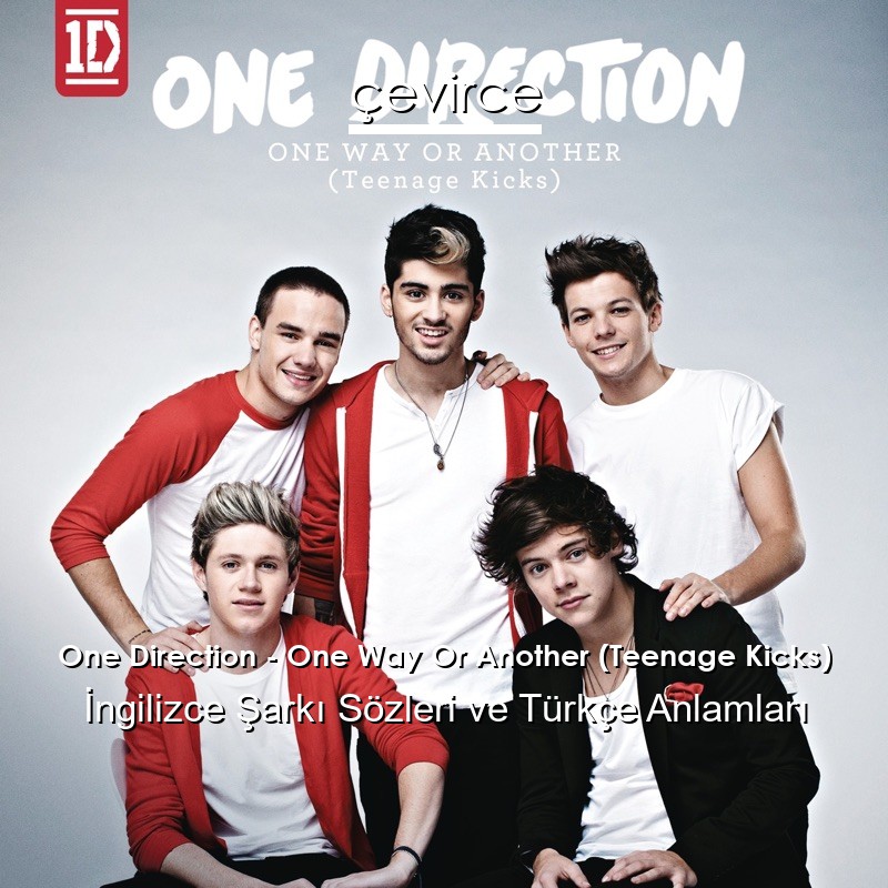 One Direction – One Way Or Another (Teenage Kicks) İngilizce Şarkı Sözleri Türkçe Anlamları