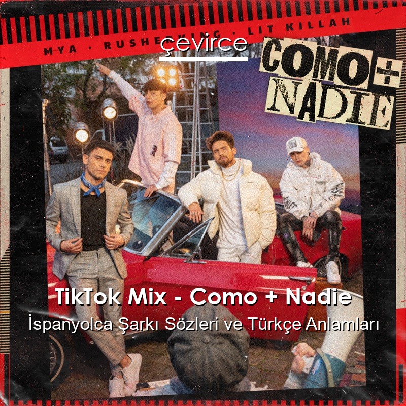TikTok Mix – Como + Nadie İspanyolca Şarkı Sözleri Türkçe Anlamları