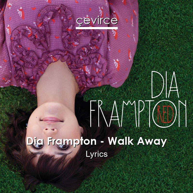 Dia Frampton – Walk Away Lyrics