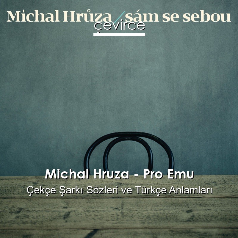 Michal Hruza – Pro Emu Çekçe Şarkı Sözleri Türkçe Anlamları