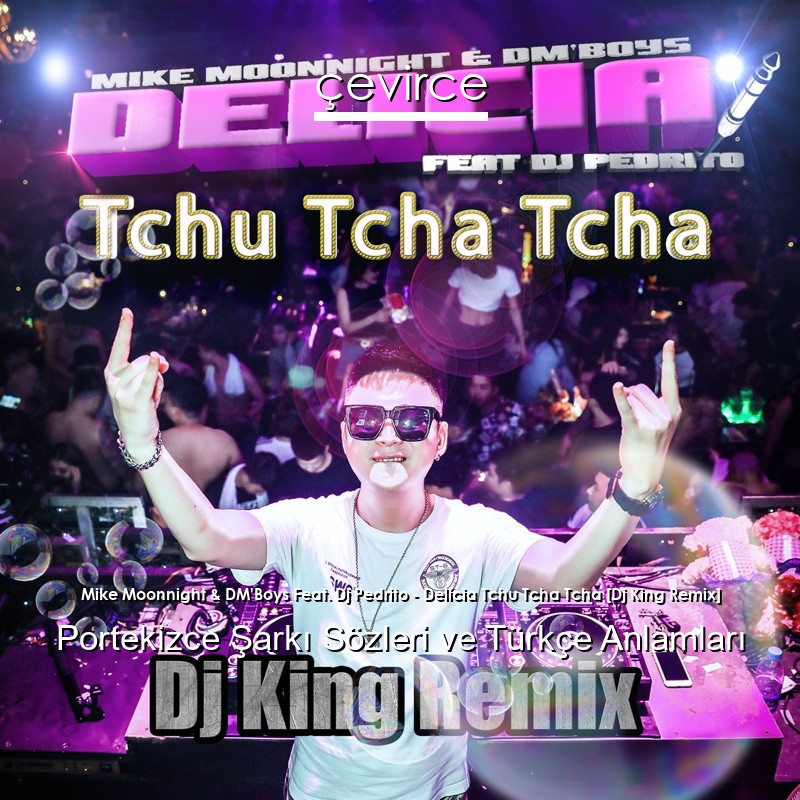 Mike Moonnight & DM’Boys Feat. Dj Pedrito – Delícia Tchu Tcha Tcha [Dj King Remix] Portekizce Şarkı Sözleri Türkçe Anlamları