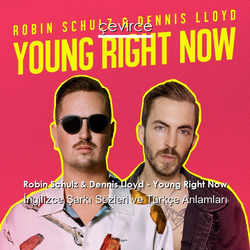 Robin Schulz & Dennis Lloyd – Young Right Now İngilizce Şarkı Sözleri Türkçe Anlamları