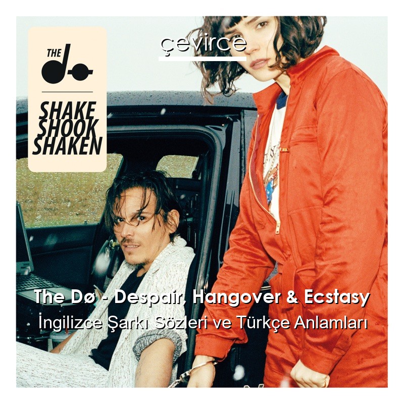 The Dø – Despair, Hangover & Ecstasy İngilizce Şarkı Sözleri Türkçe Anlamları