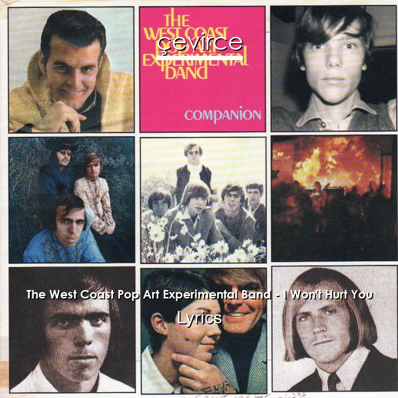 The West Coast Pop Art Experimental Band – I Won’t Hurt You Lyrics