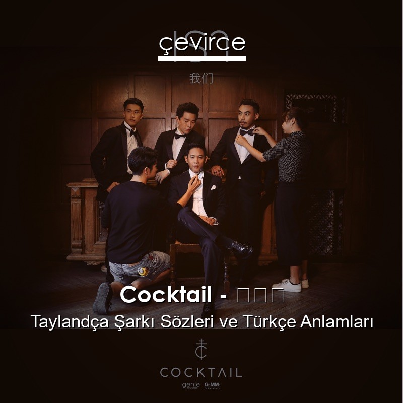 Cocktail – เรา Taylandça Şarkı Sözleri Türkçe Anlamları