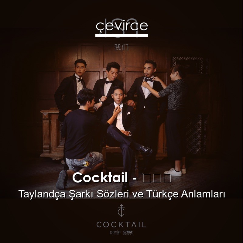 Cocktail – เรา Taylandça Şarkı Sözleri Türkçe Anlamları