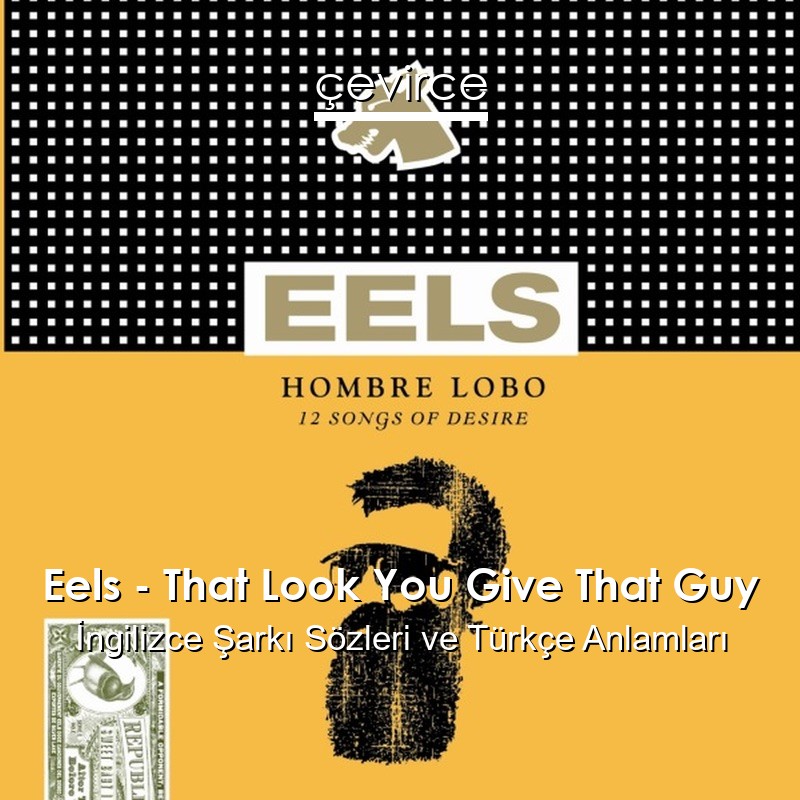 Eels – That Look You Give That Guy İngilizce Şarkı Sözleri Türkçe Anlamları