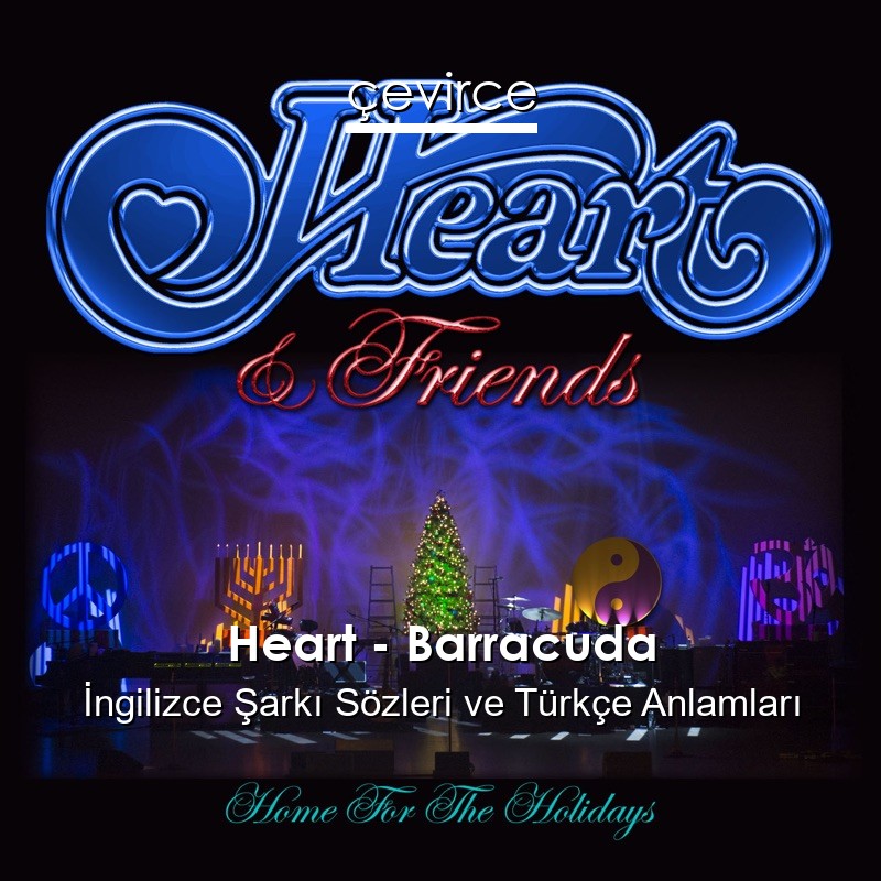 Heart – Barracuda İngilizce Şarkı Sözleri Türkçe Anlamları