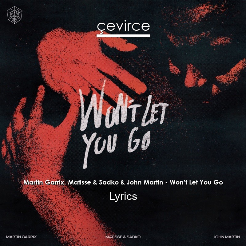 Martin Garrix, Matisse & Sadko & John Martin – Won’t Let You Go Lyrics