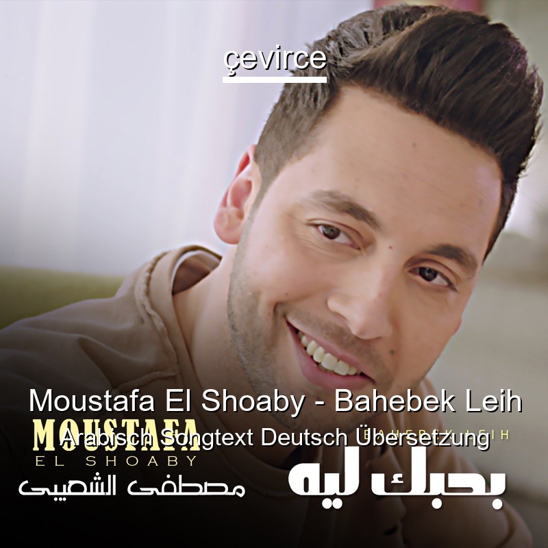 Moustafa El Shoaby – Bahebek Leih Arabisch Songtext Deutsch Übersetzung
