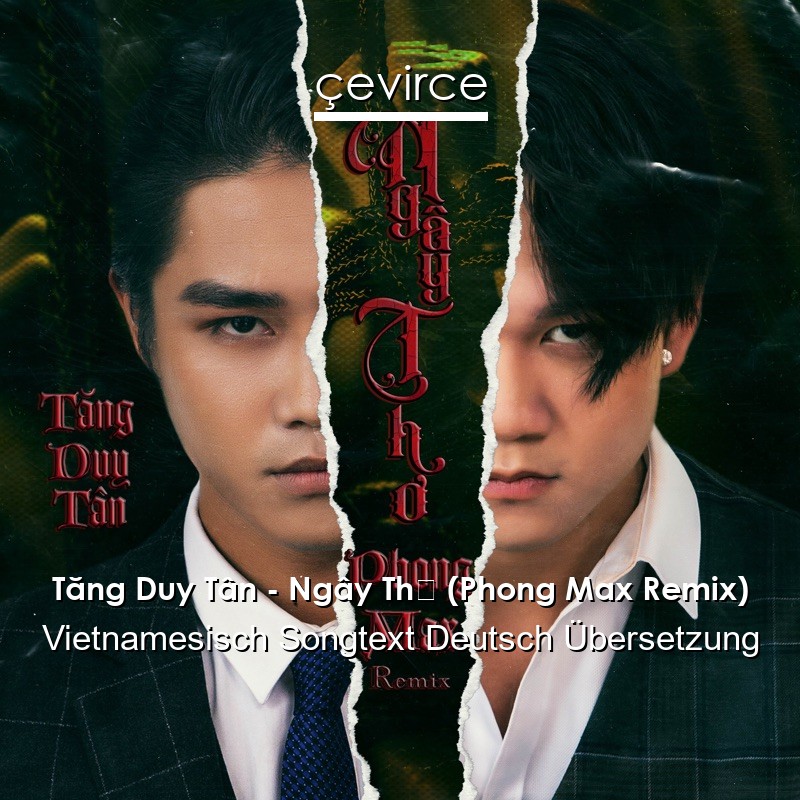 Tăng Duy Tân – Ngây Thơ (Phong Max Remix) Vietnamesisch Songtext Deutsch Übersetzung