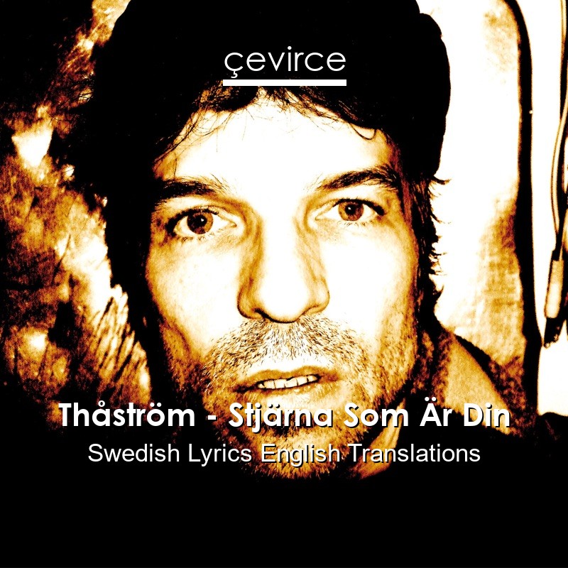 Thåström – Stjärna Som Är Din Swedish Lyrics English Translations