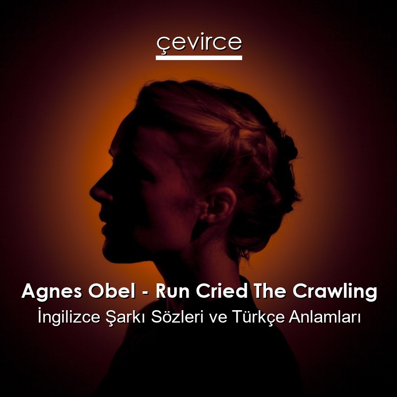 Agnes Obel – Run Cried The Crawling İngilizce Şarkı Sözleri Türkçe Anlamları