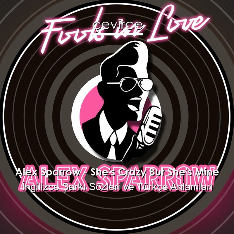 Alex Sparrow – She’s Crazy But She’s Mine İngilizce Şarkı Sözleri Türkçe Anlamları