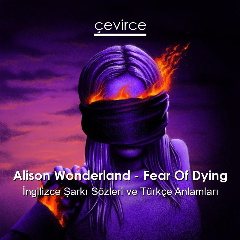 Alison Wonderland – Fear Of Dying İngilizce Şarkı Sözleri Türkçe Anlamları