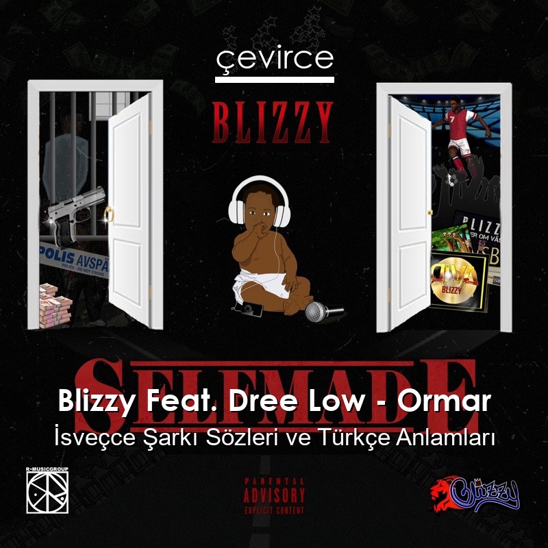 Blizzy Feat. Dree Low – Ormar İsveçce Şarkı Sözleri Türkçe Anlamları