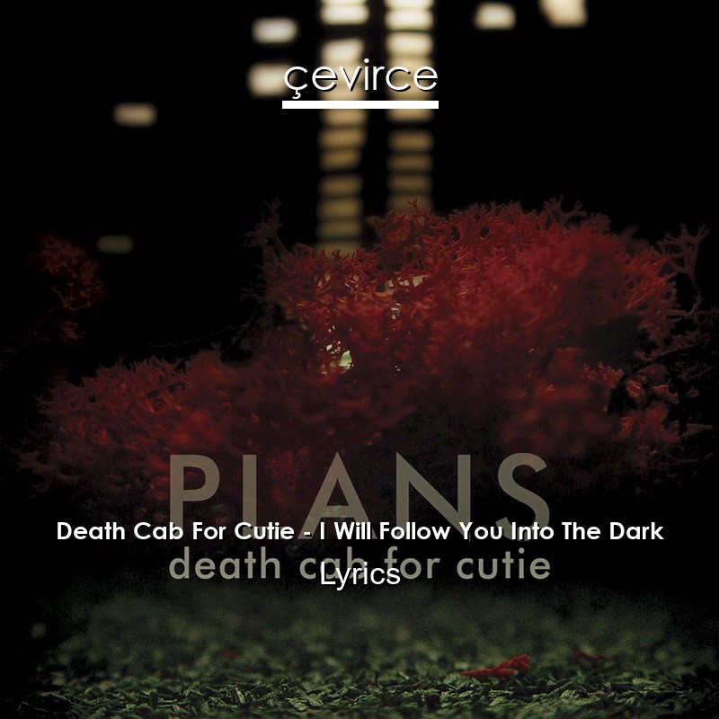 Death Cab For Cutie – I Will Follow You Into The Dark Lyrics