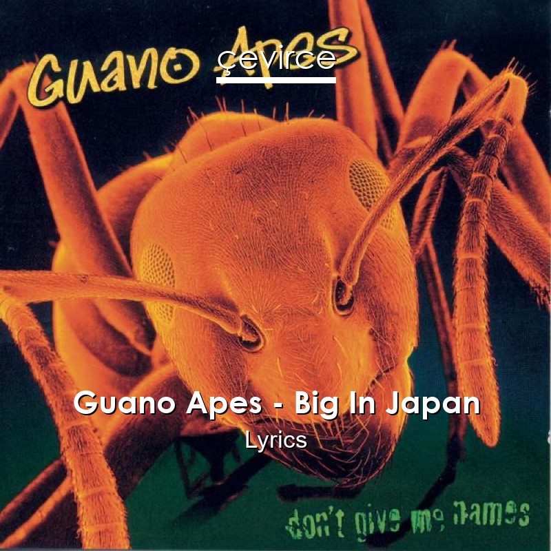 Guano Apes – Big In Japan Lyrics