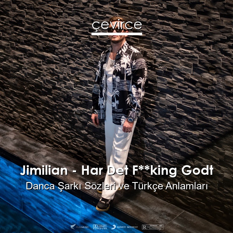 Jimilian – Har Det F**king Godt Danca Şarkı Sözleri Türkçe Anlamları
