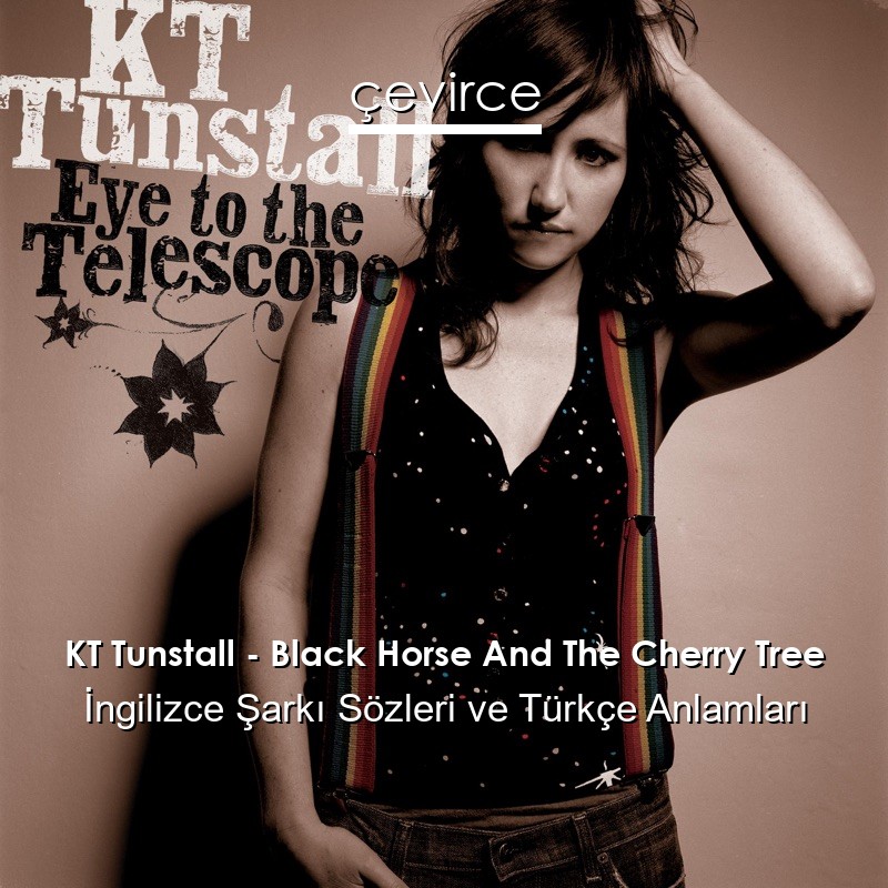 KT Tunstall – Black Horse And The Cherry Tree İngilizce Şarkı Sözleri Türkçe Anlamları