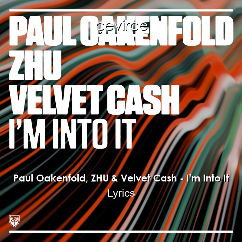 Paul Oakenfold, ZHU & Velvet Cash – I’m Into It Lyrics