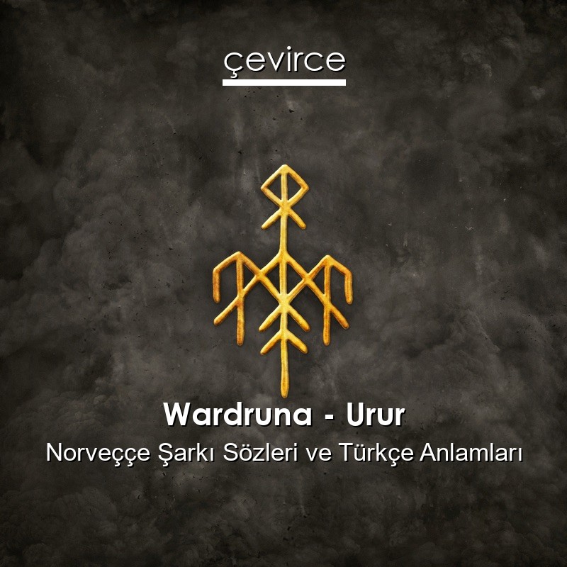 Wardruna – Urur Norveççe Şarkı Sözleri Türkçe Anlamları