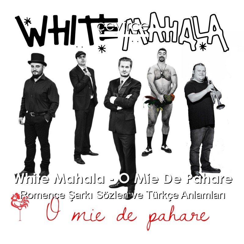 White Mahala – O Mie De Pahare Romence Şarkı Sözleri Türkçe Anlamları