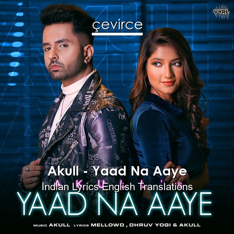 Akull – Yaad Na Aaye Indian Lyrics English Translations