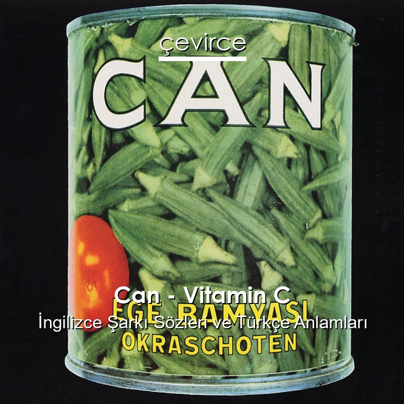 Can – Vitamin C İngilizce Şarkı Sözleri Türkçe Anlamları