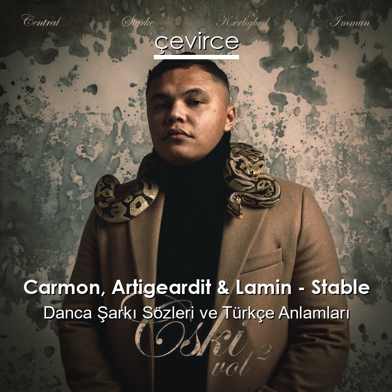 Carmon, Artigeardit & Lamin – Stable Danca Şarkı Sözleri Türkçe Anlamları