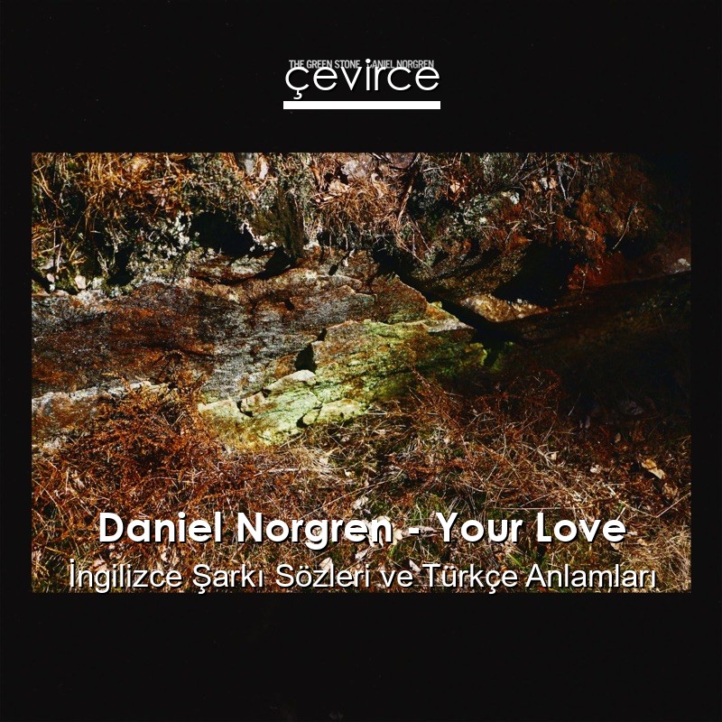 Daniel Norgren – Your Love İngilizce Şarkı Sözleri Türkçe Anlamları