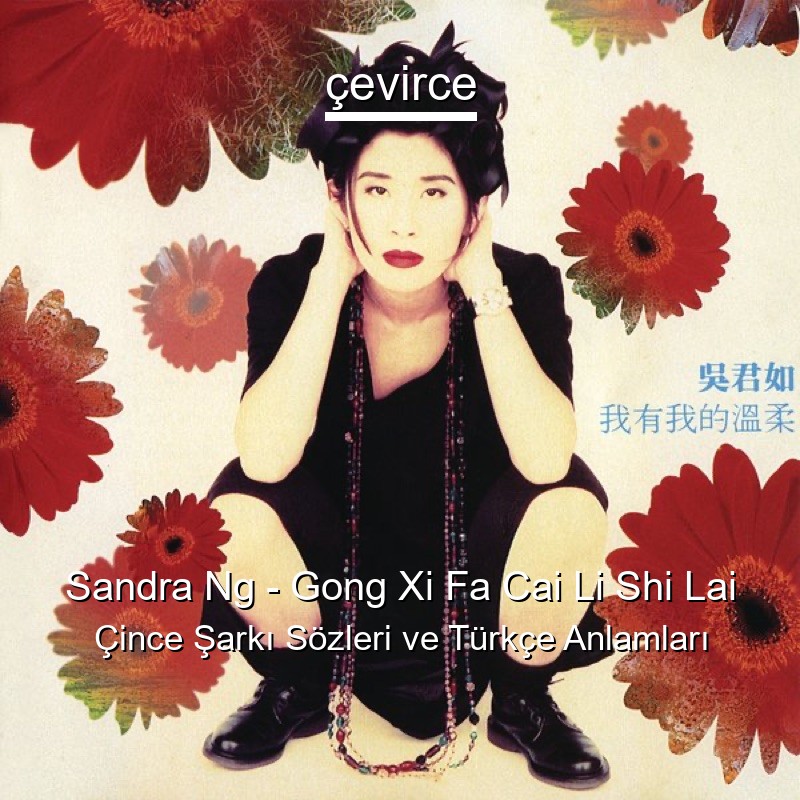 Sandra Ng – Gong Xi Fa Cai Li Shi Lai Çince Şarkı Sözleri Türkçe Anlamları