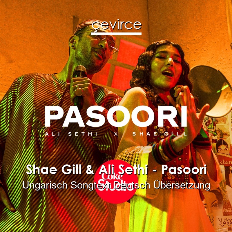 Shae Gill & Ali Sethi – Pasoori Ungarisch Songtext Deutsch Übersetzung