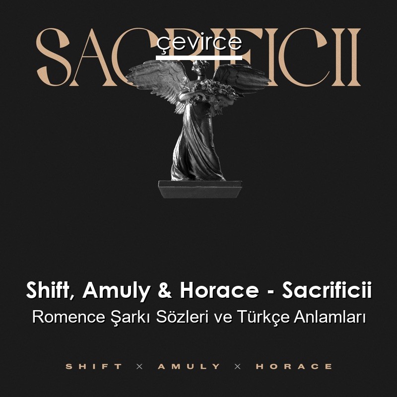 Shift, Amuly & Horace – Sacrificii Romence Şarkı Sözleri Türkçe Anlamları