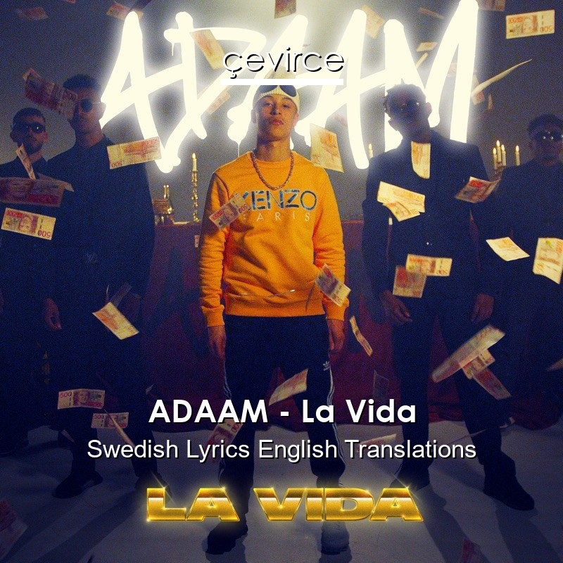 ADAAM – La Vida Swedish Lyrics English Translations