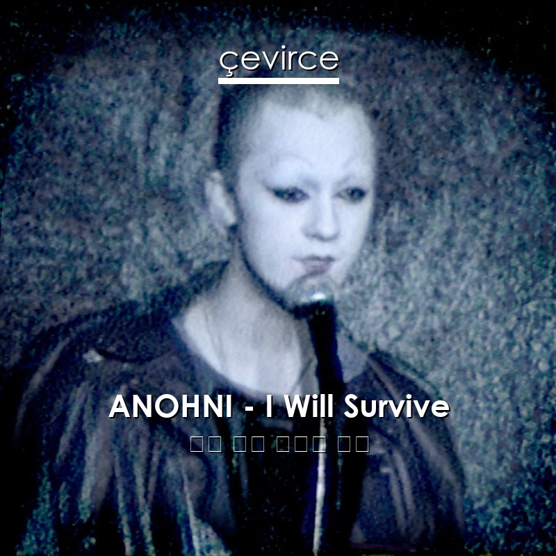 ANOHNI – I Will Survive 英語 歌詞 中國人 翻譯