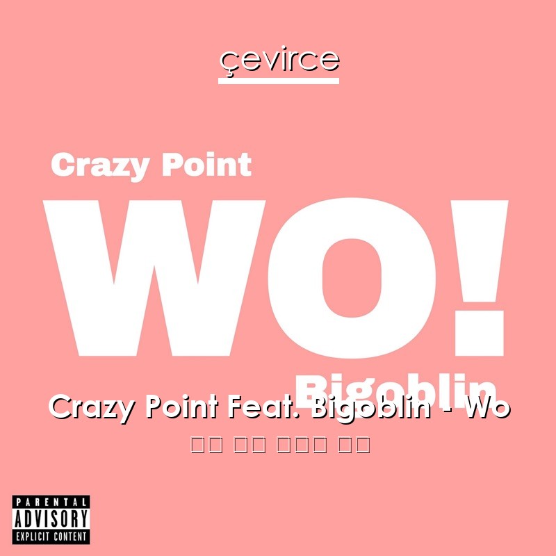 Crazy Point Feat. Bigoblin – Wo 英語 歌詞 中國人 翻譯
