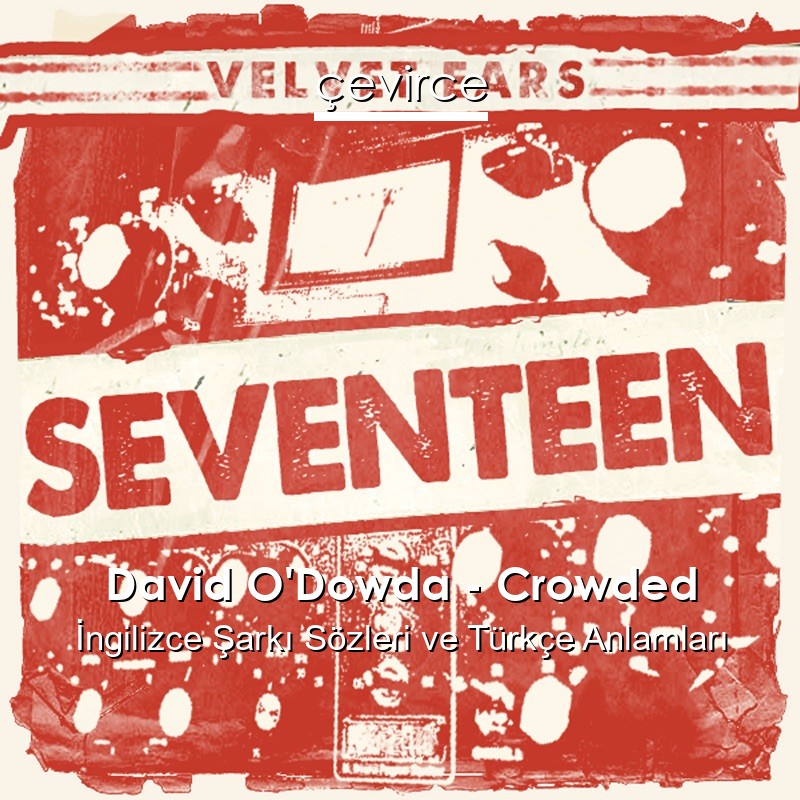 David O’Dowda – Crowded İngilizce Şarkı Sözleri Türkçe Anlamları
