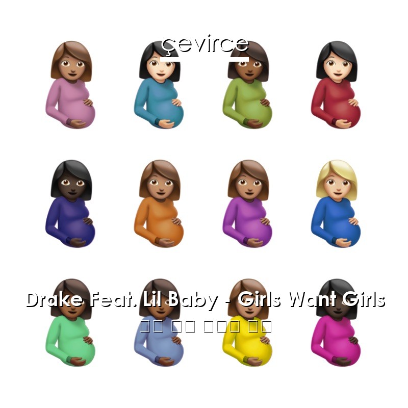 Drake Feat. Lil Baby – Girls Want Girls 英語 歌詞 中國人 翻譯