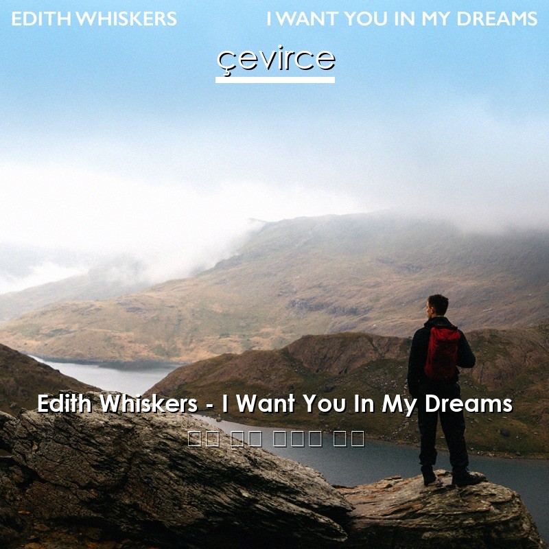Edith Whiskers – I Want You In My Dreams 英語 歌詞 中國人 翻譯