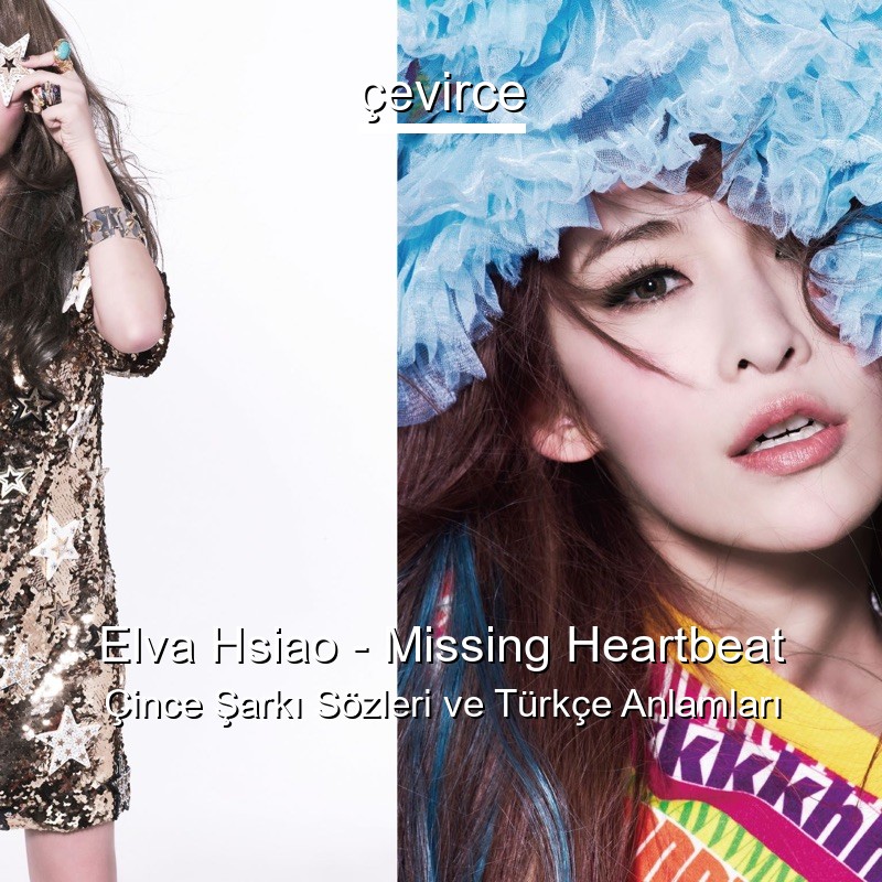 Elva Hsiao – Missing Heartbeat Çince Şarkı Sözleri Türkçe Anlamları