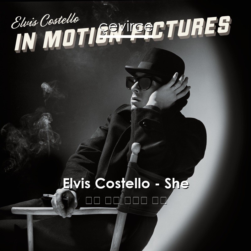 Elvis Costello – She 英語 歌詞 中國人 翻譯