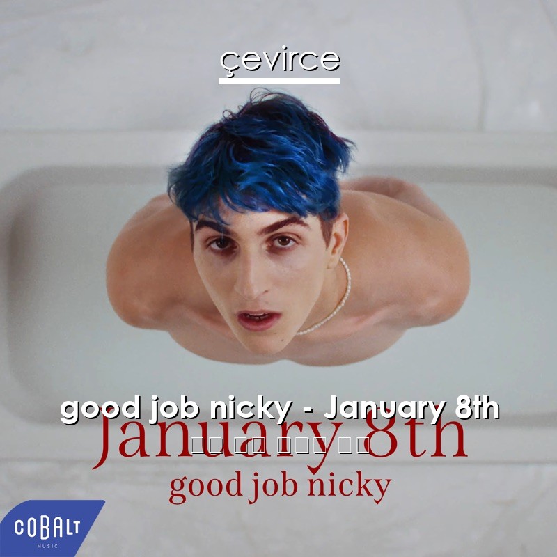 good job nicky – January 8th 英語 歌詞 中國人 翻譯