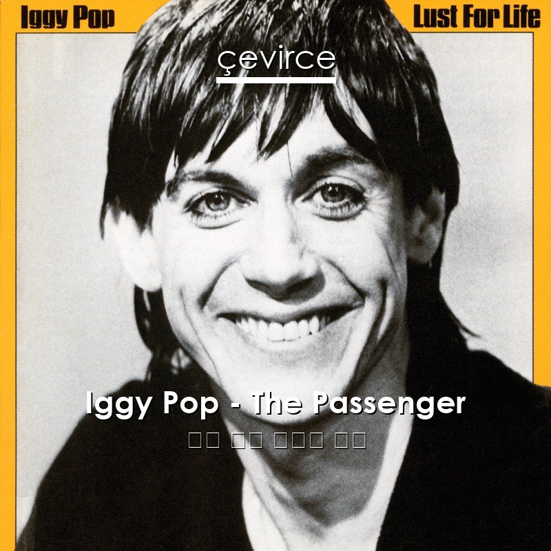Iggy Pop – The Passenger 英語 歌詞 中國人 翻譯