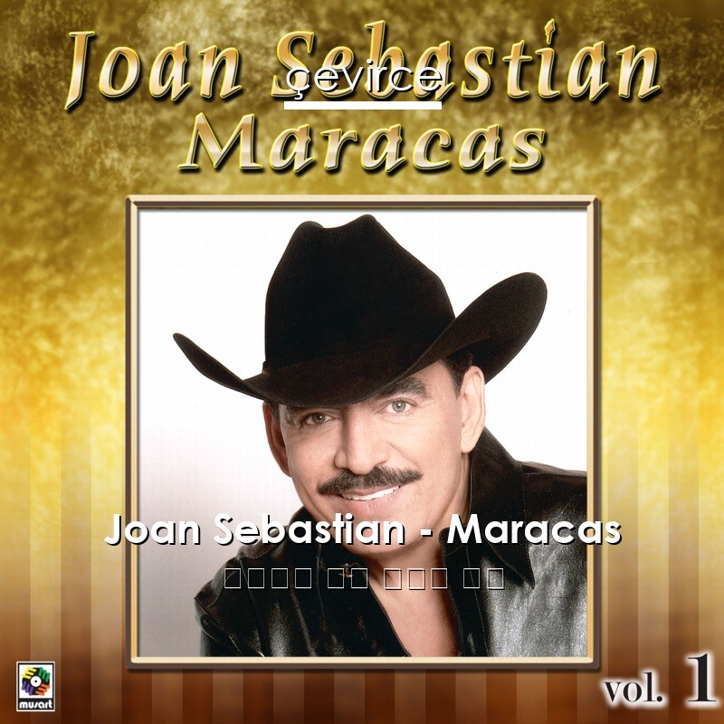 Joan Sebastian – Maracas 西班牙語 歌詞 中國人 翻譯
