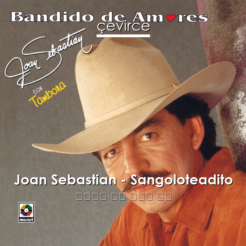 Joan Sebastian – Sangoloteadito 西班牙語 歌詞 中國人 翻譯